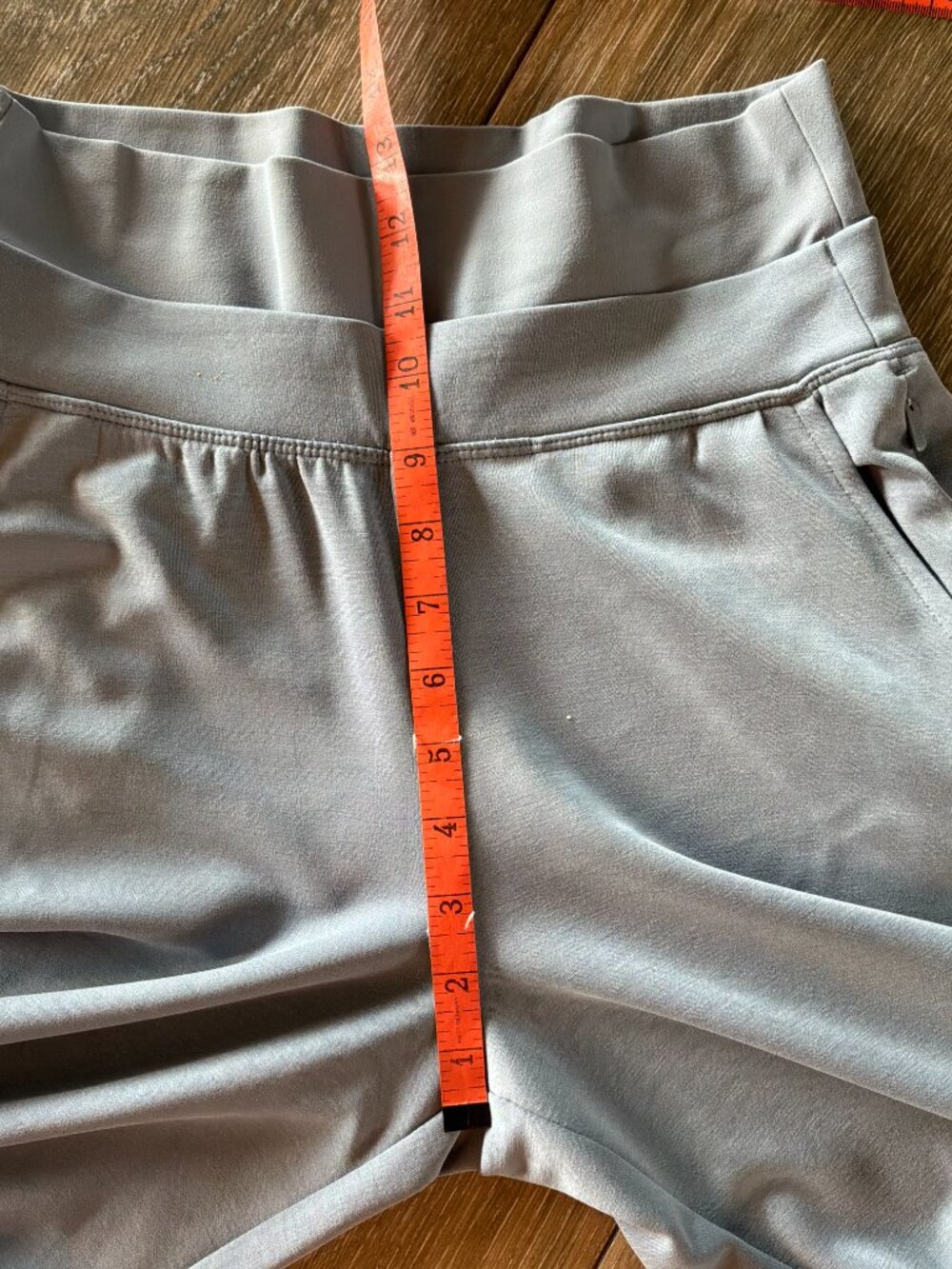 athleta women's wide waistband pockets super soft athleisure pants gray size XS - Picture 3 of 9